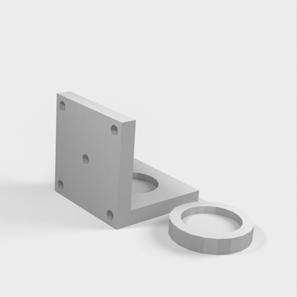 Magnetische montagebeugel voor Ikea Lack
