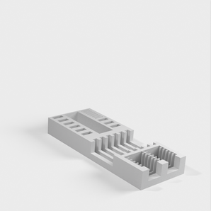 MicroSD/SD/CF/USB houder voor het opbergen van al je kaarten en sticks