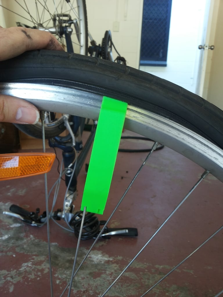 Liften voor het verwisselen van fietsbanden - eenvoudig te printen