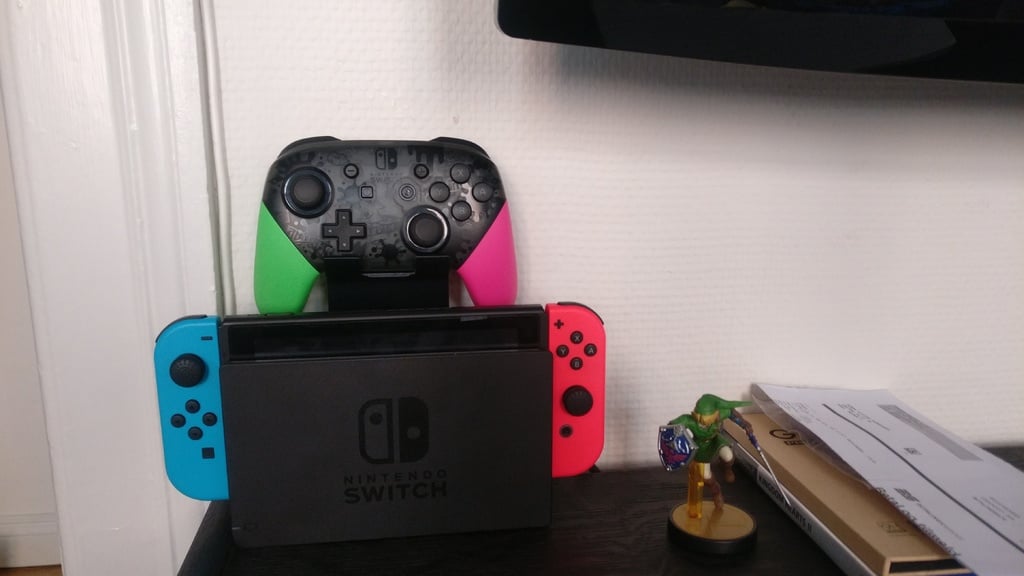 Nintendo Switch Pro-controllerhouder voor Dock