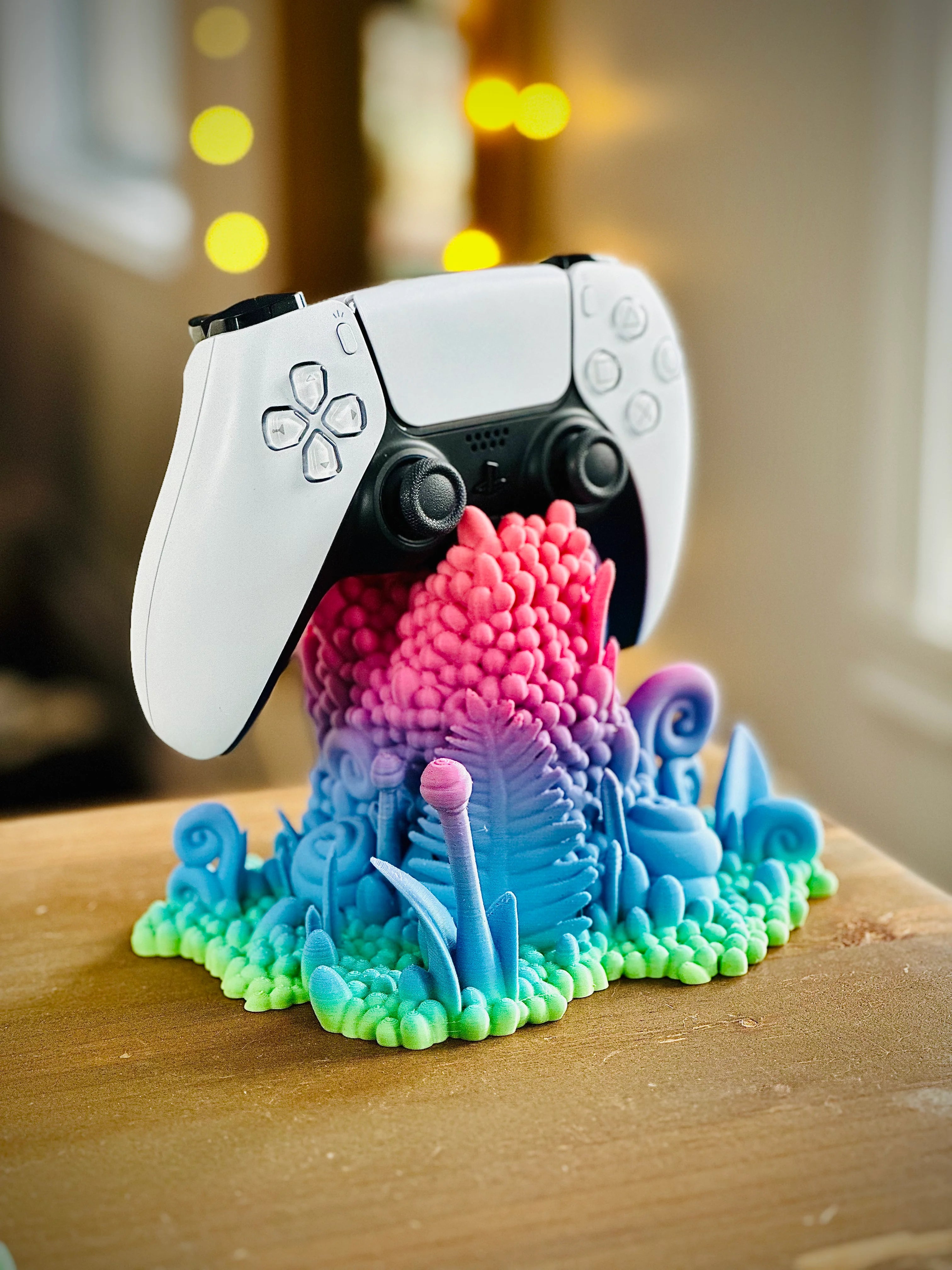 Decoratieve Bos Controller Stand voor Consoles