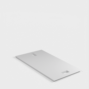 Onzichtbare wandbeugel met laag profiel voor tablet