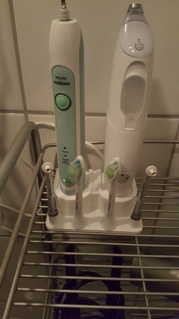 Philips Sonicare Dubbel Oplaadstation voor Tandenborstels en Airfloss