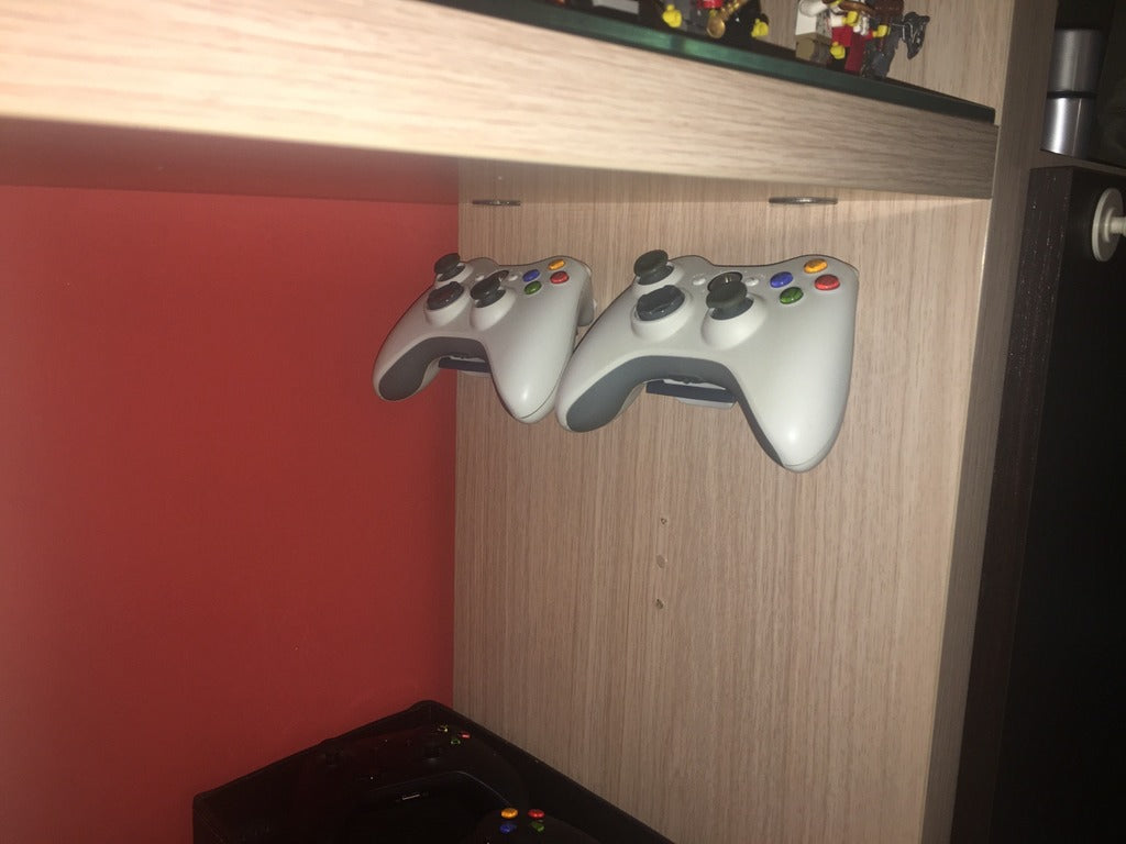 Xbox 360 controller wandmontage