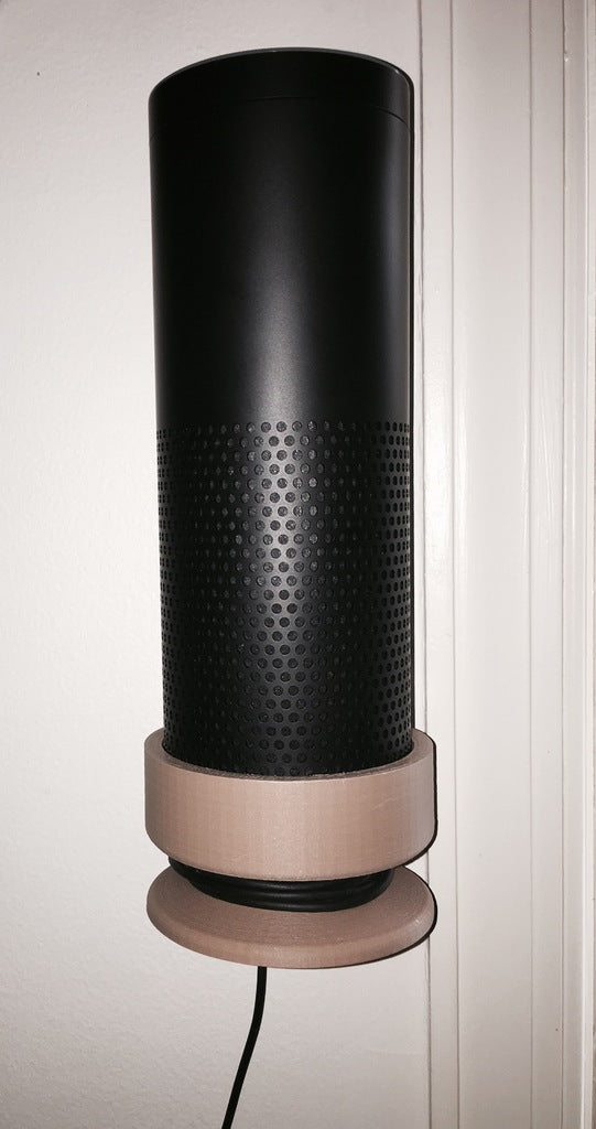 Wandmontage voor Amazon Echo met snoerhouder