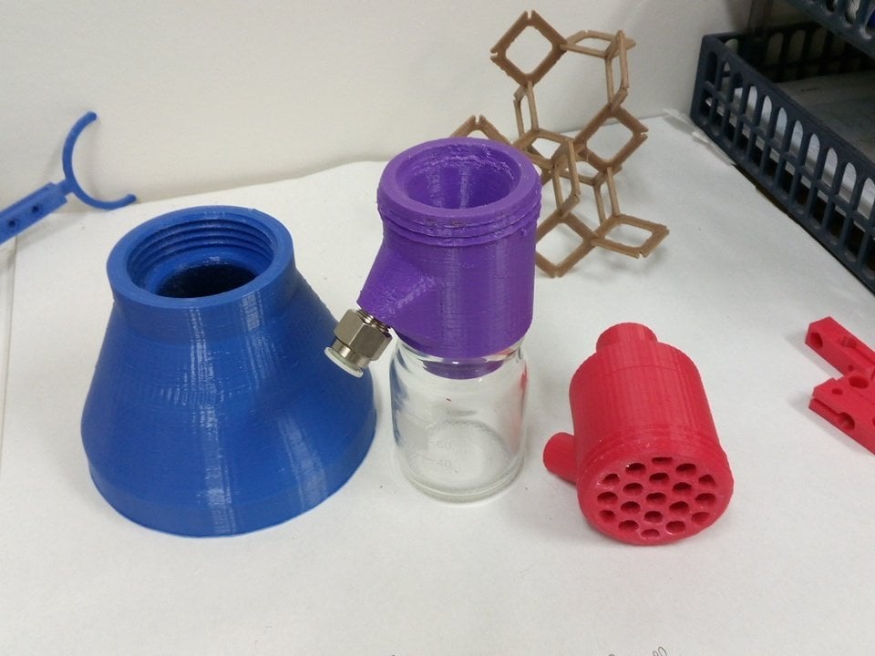 Vacuümwaterfilter voor GL45-flessen