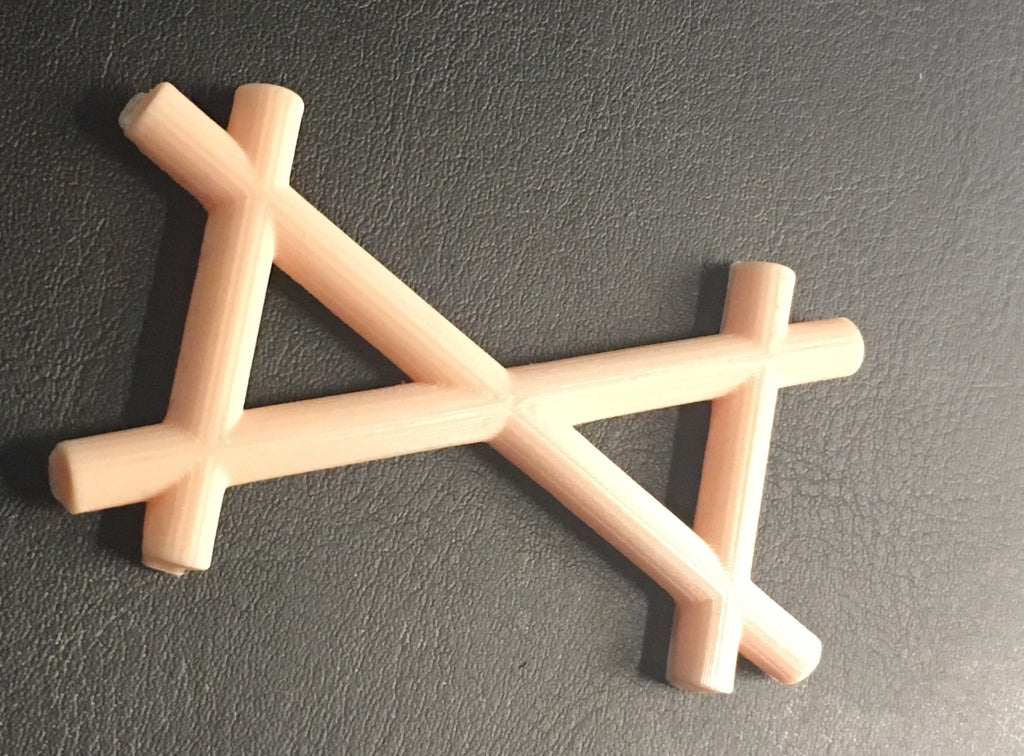 Abstracte leidingshouder