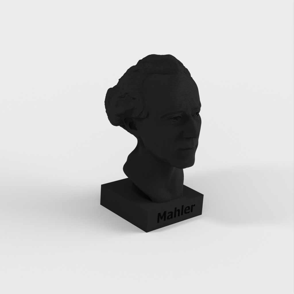 Gustav Mahler buste/standbeeld