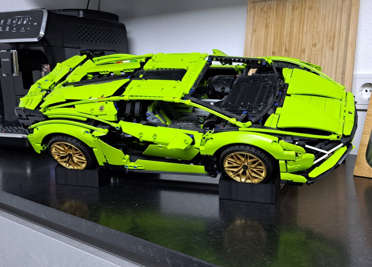 Lego Technic Lamborghini Sián Displaystandaard