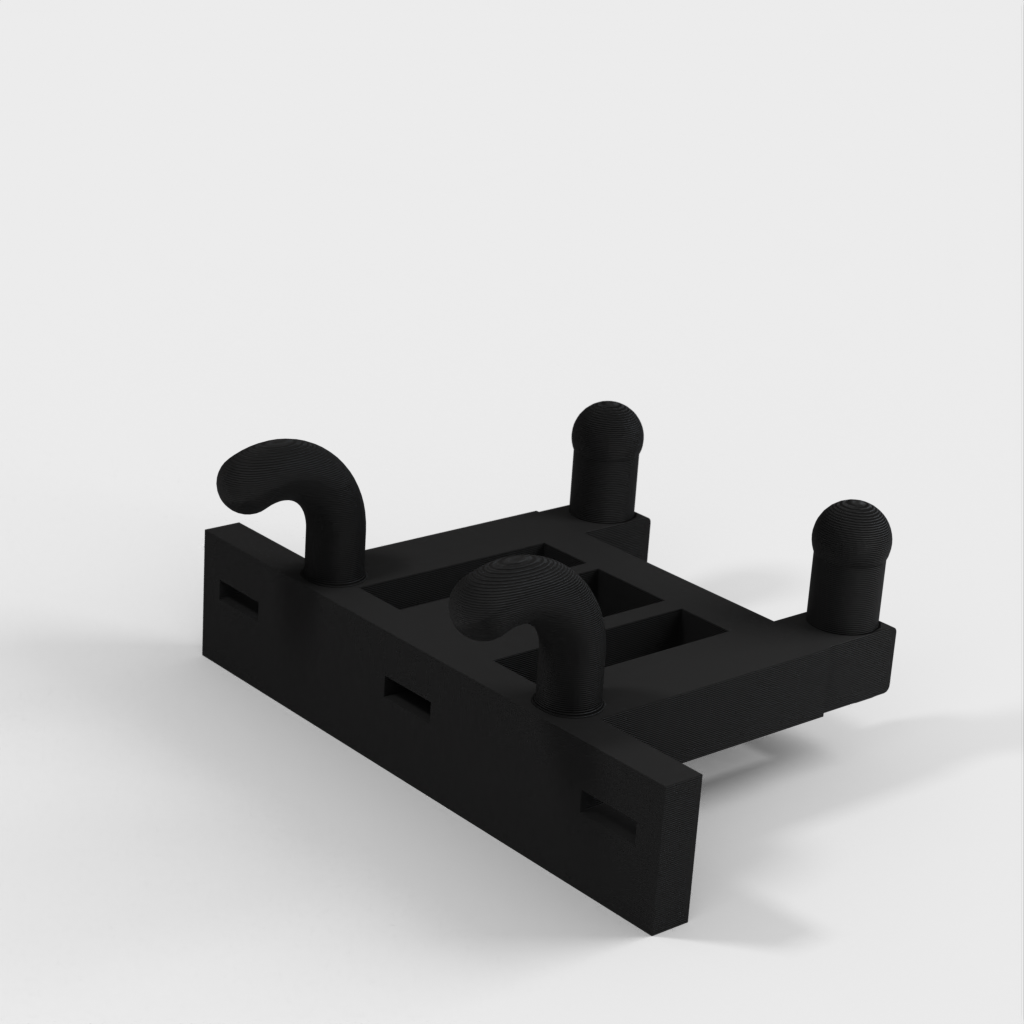 Vernieuwde Ikea SKÅDIS Transparante Box Pegboard Adapter