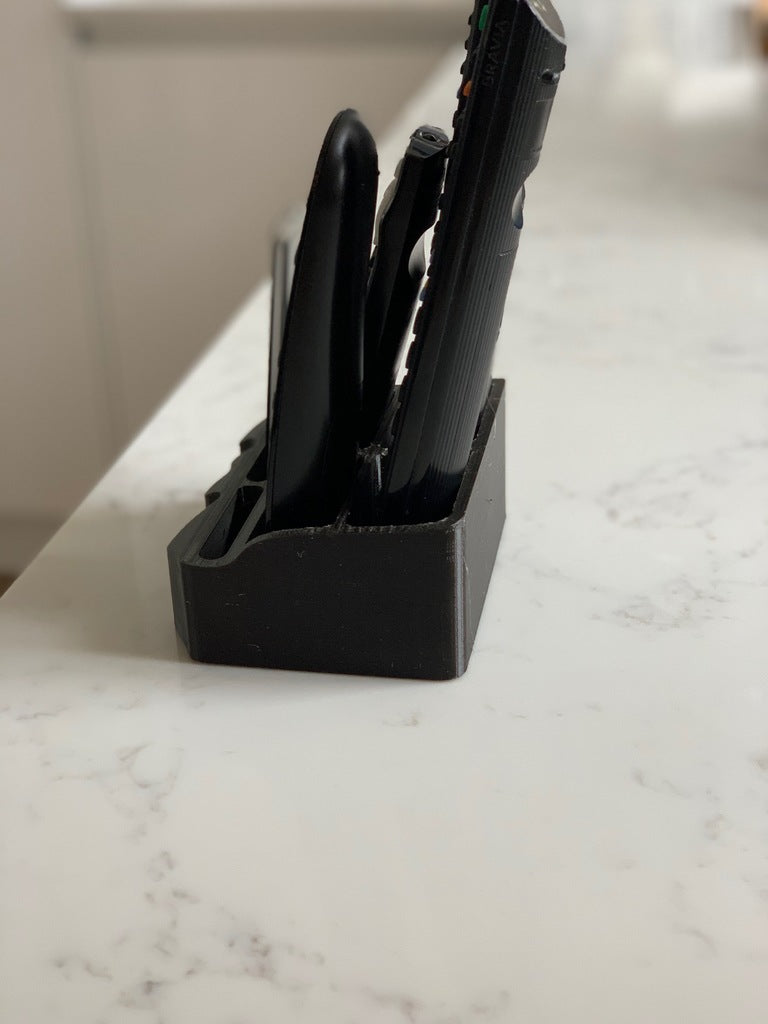 Elegante afstandsbedieningshouder voor tv en slimme apparaten
