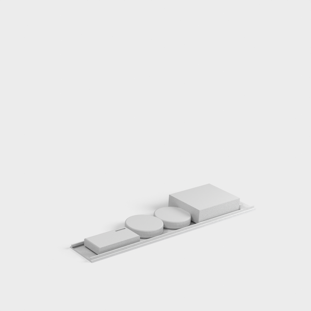 Modulaire Dremel Bit-Organizer voor muur en IKEA Skadis