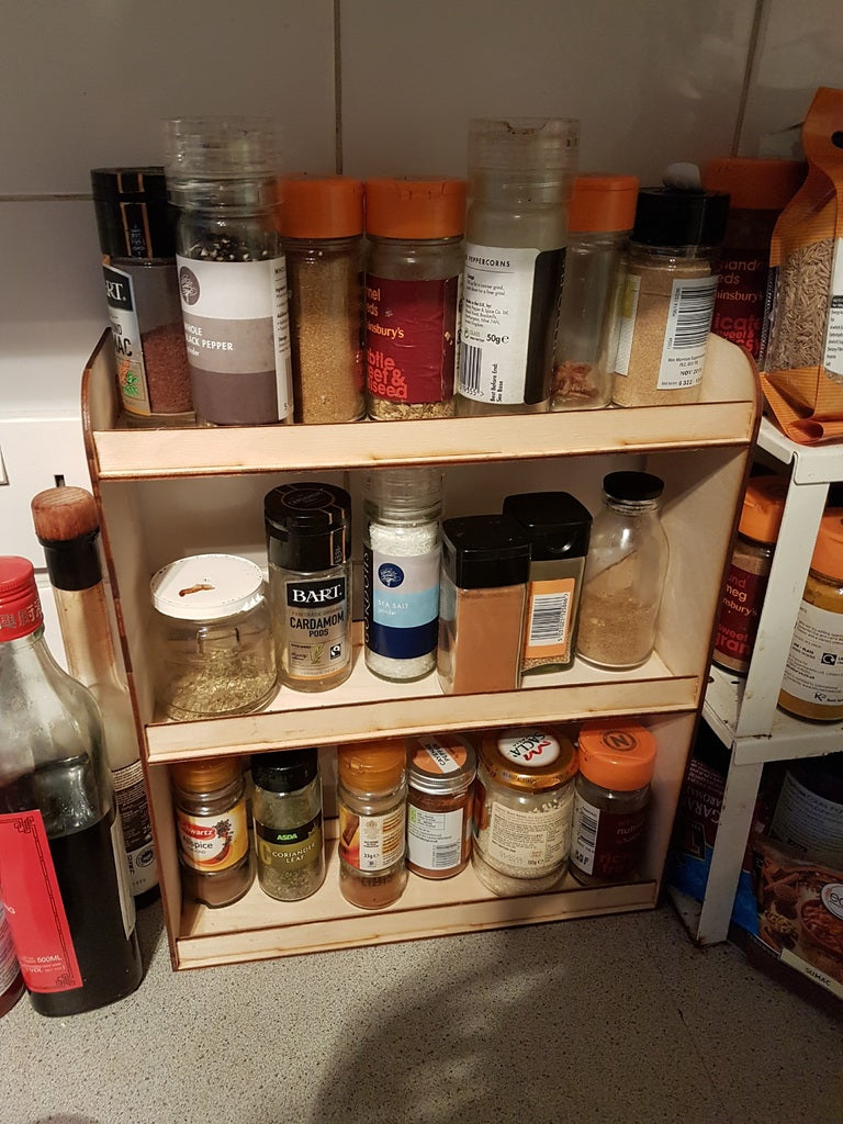 Elegante kruidenplank voor de keuken