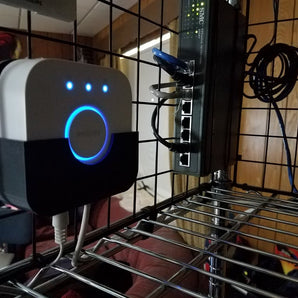 Wandmontage voor Philips Hue Hub (Gen2) met kabelbinder
