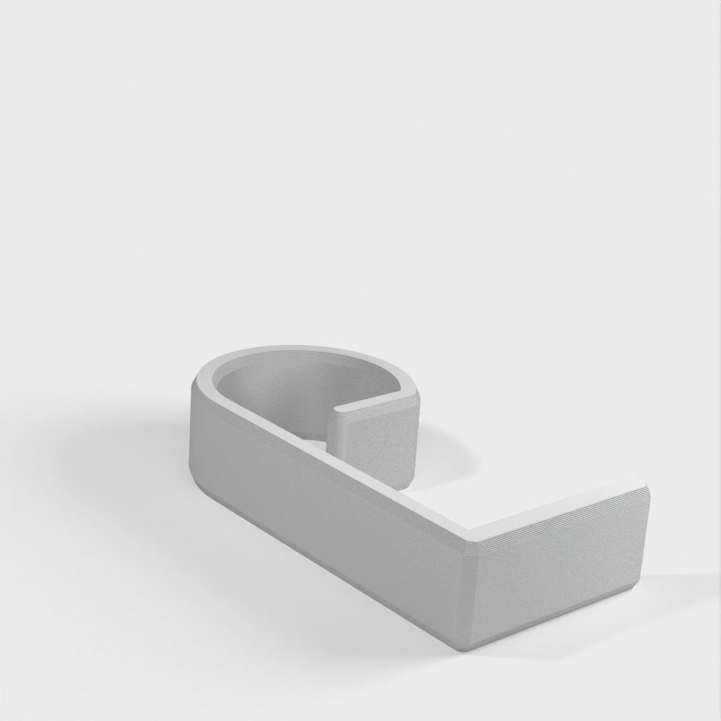 Bureaukabelgeleider Clip voor 50mm werkbladen - Compatibel met Ikea