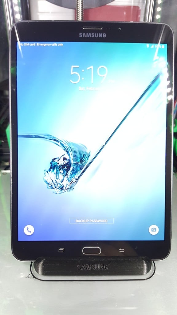 Samsung Galaxy Tab S2 Tabletstandaard (zonder hoes)
