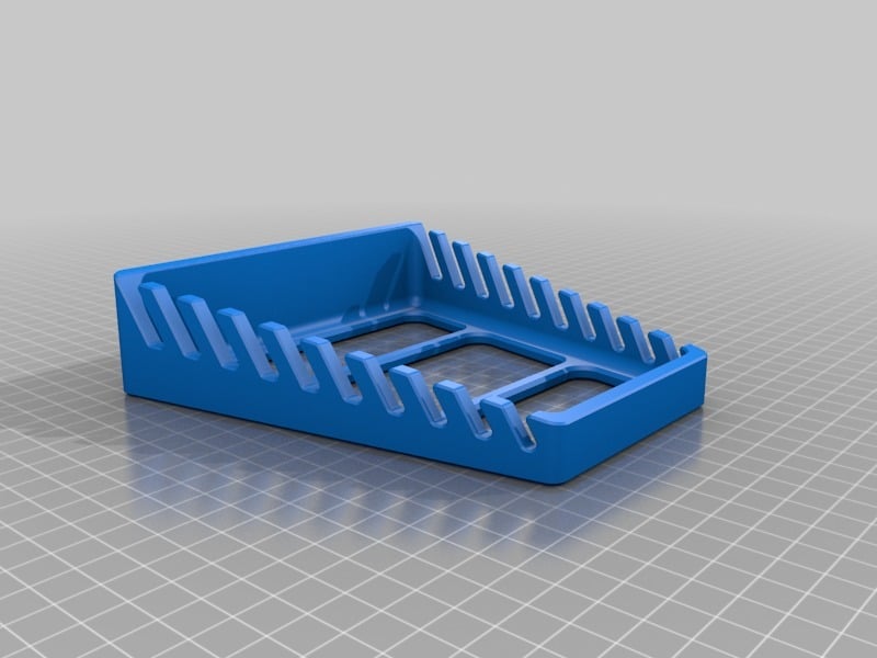 Organizer voor Gearwrench 10-delige metrische ratelsleutelset