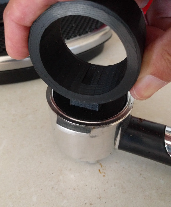 Koffietrechter en Tamper voor Espresso