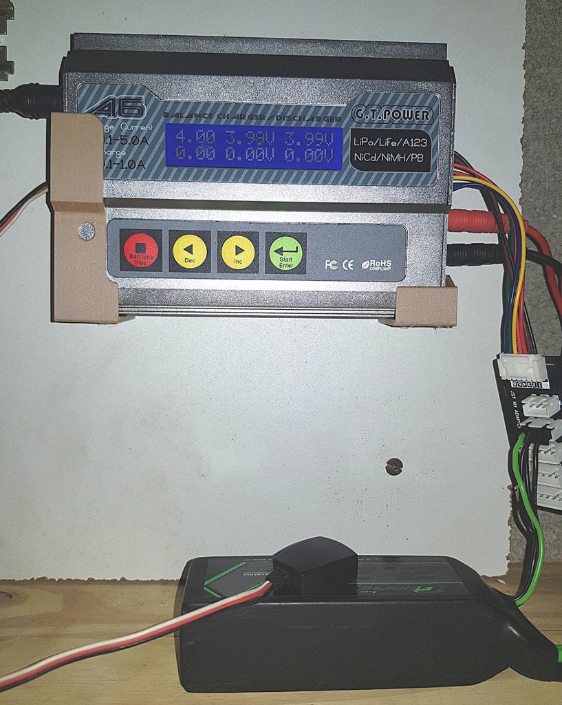Wandmontage voor RC GT Power A6-oplader