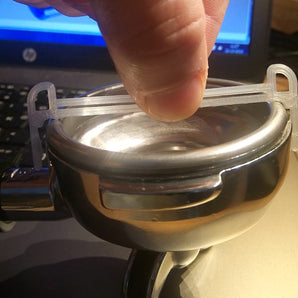 VBM Espressomachine 58mm Mandaccessoires: Trechter en Voet