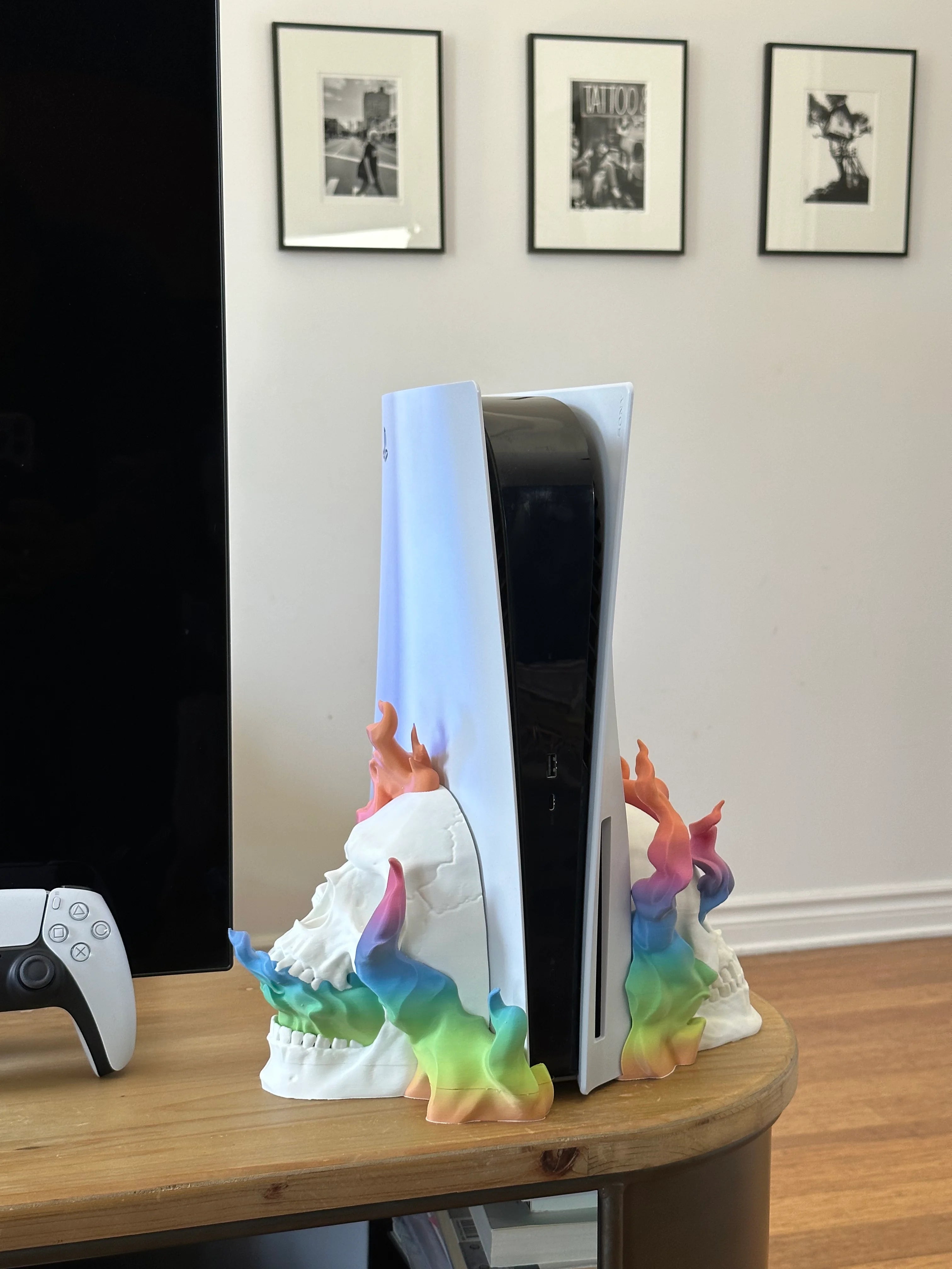 Unieke Skull Stand voor PlayStation 5 Disc Edition