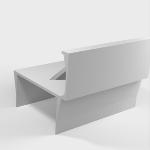 IKEA LACK Plankverlenger LITE met smartphonehouder