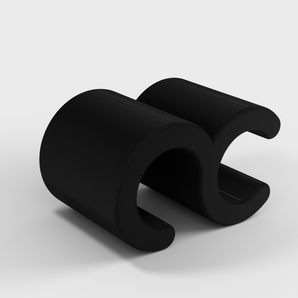 Kabelclip voor stroomkabels en elektrische kabels
