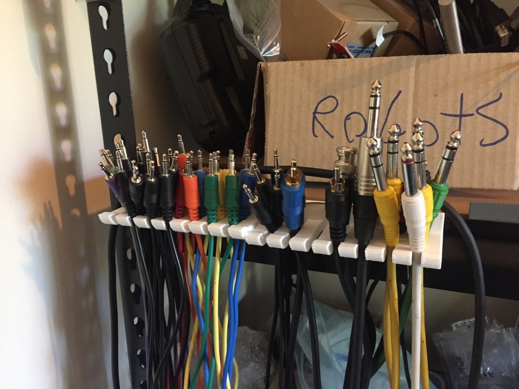 Eurorack Kabelophanghaak