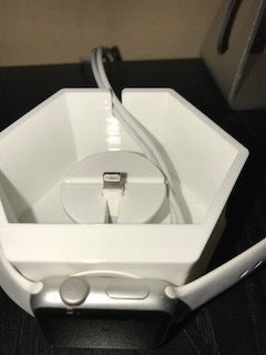 Dubbel dock oplaadstation voor iPhone en Apple Watch