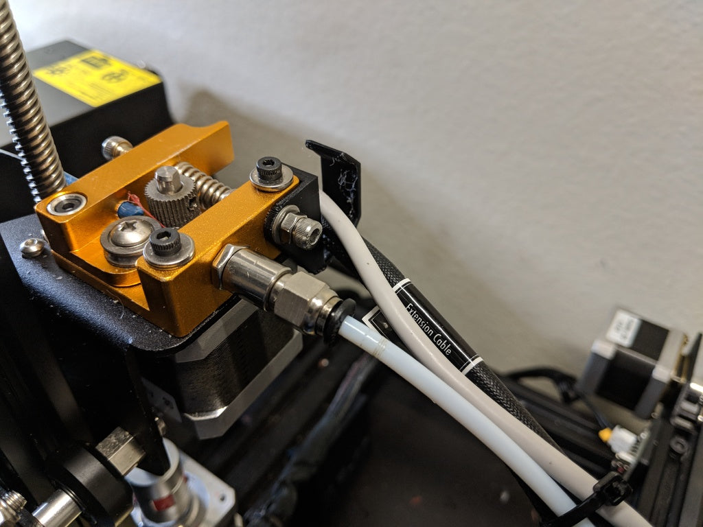 CR-10 Extruder Kabelhanger