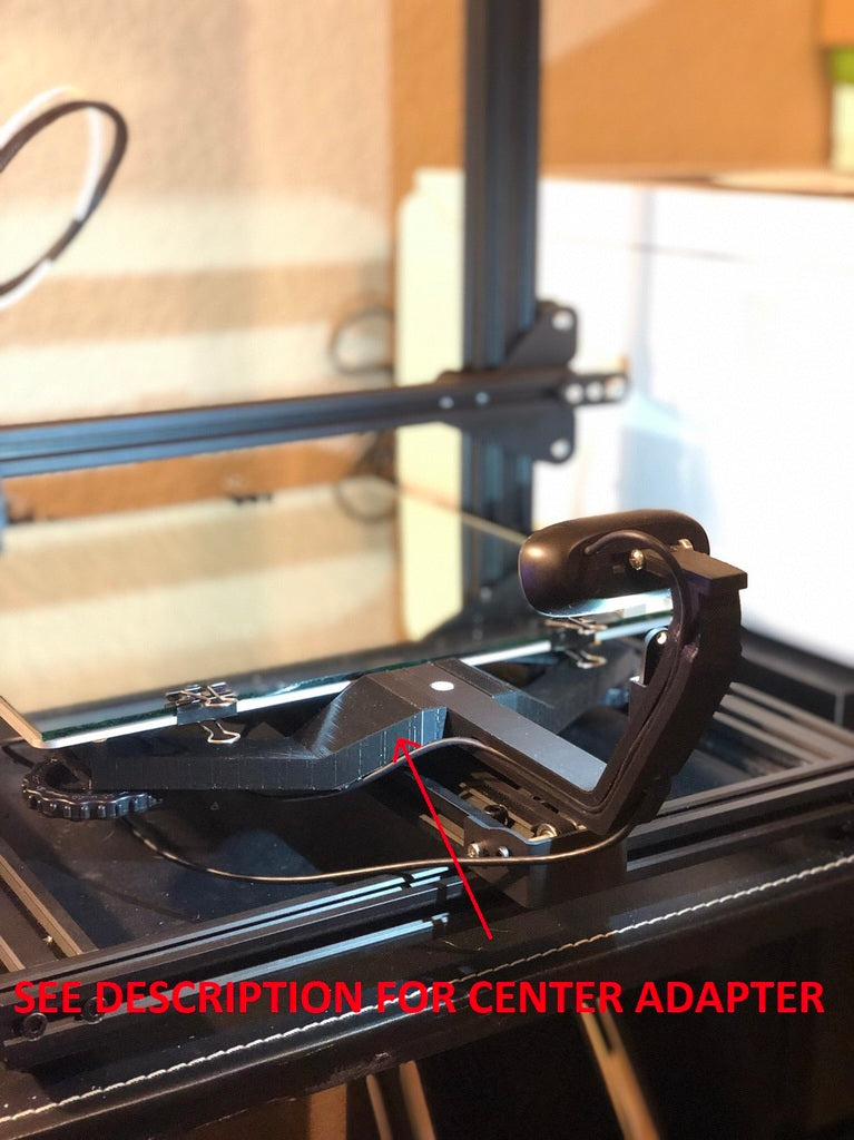 CR-10 webcamhouder voor Logitech C270 (VERLENGDE ARM)