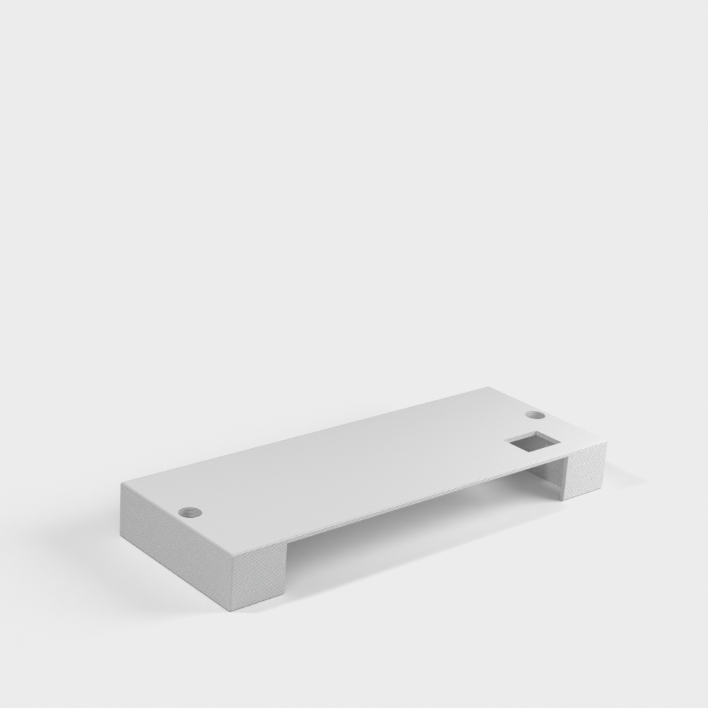 Montage onder plank voor USB-hub