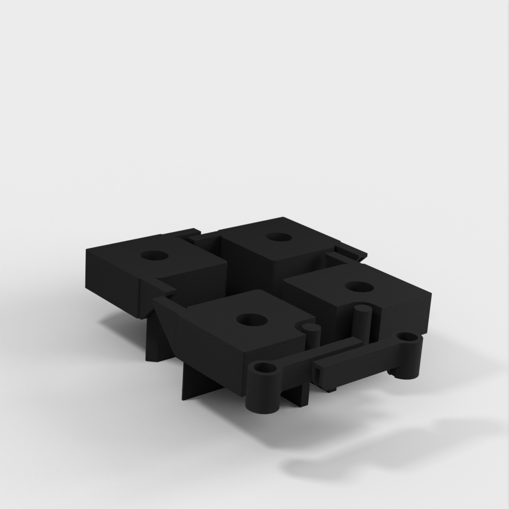 Verbeterde bovenhoeken voor Ikea Lack - 3D-printerbehuizing