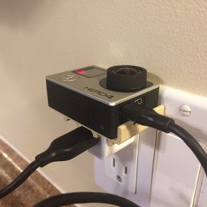 GoPro Hero4 Opladerhouder voor Apple Oplader