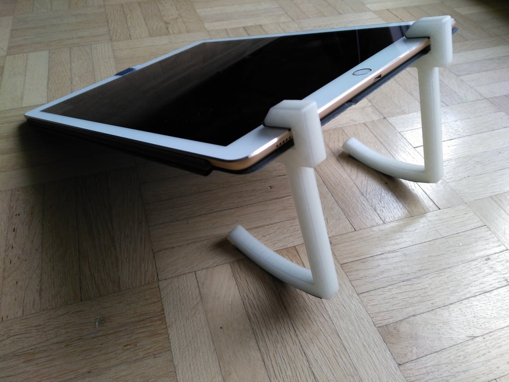 Minimale iPad-houder om te tekenen