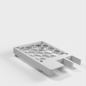 Actief koelende behuizing met laag profiel voor Raspberry Pi 5