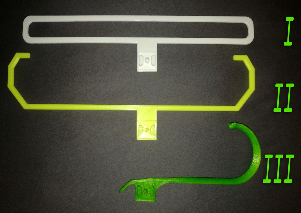 CR-10 verwarmingsbed kabelgeleider III