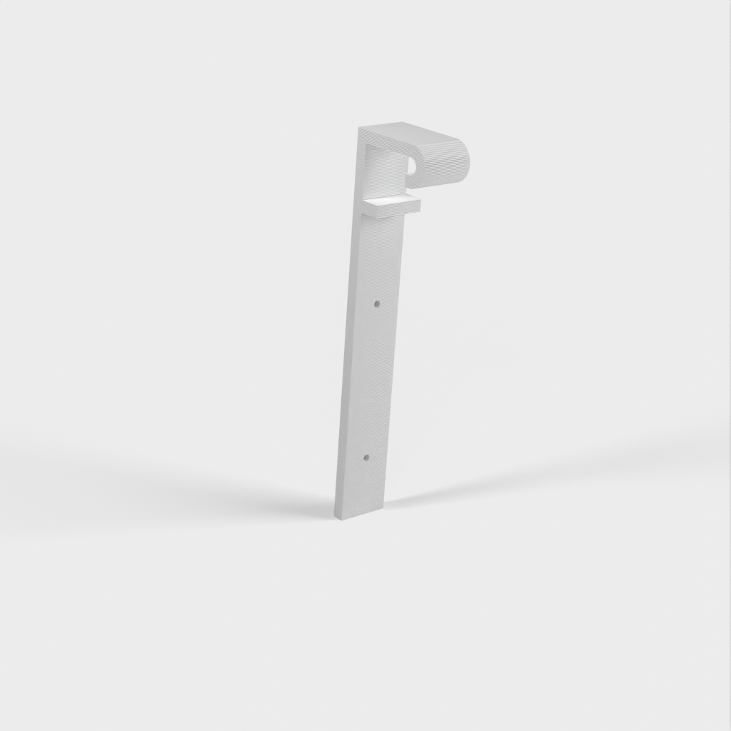 Raspberry Pi touchscreen montage voor Ikea Verberod plank
