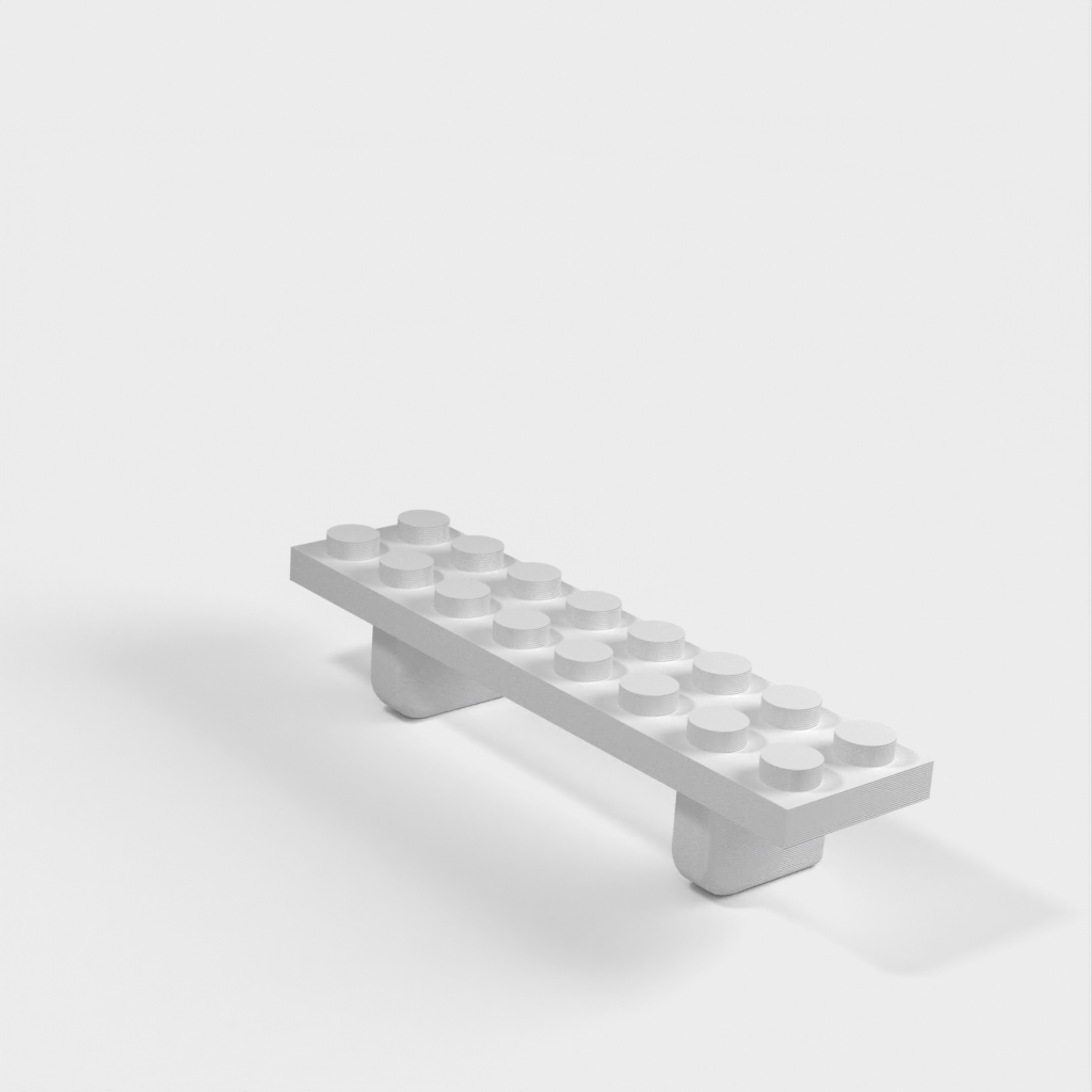 Ikea Skadi&#39;s sleutelhaak en Lego-compatibele organizer