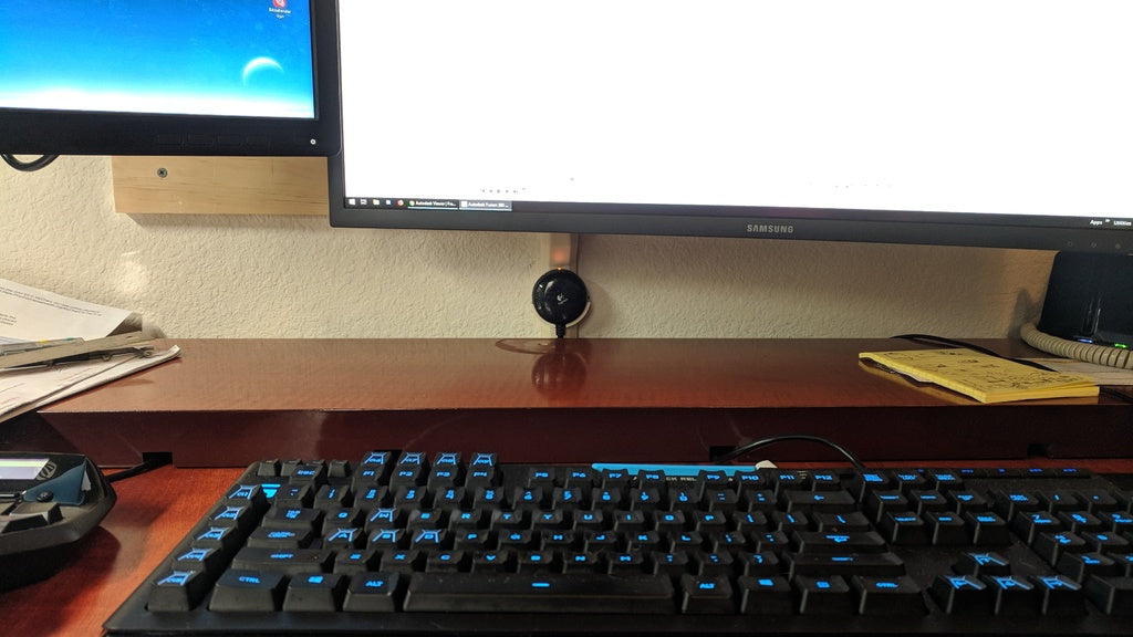Computerkabel Chase voor desktop en Logitech-luidsprekerbediening