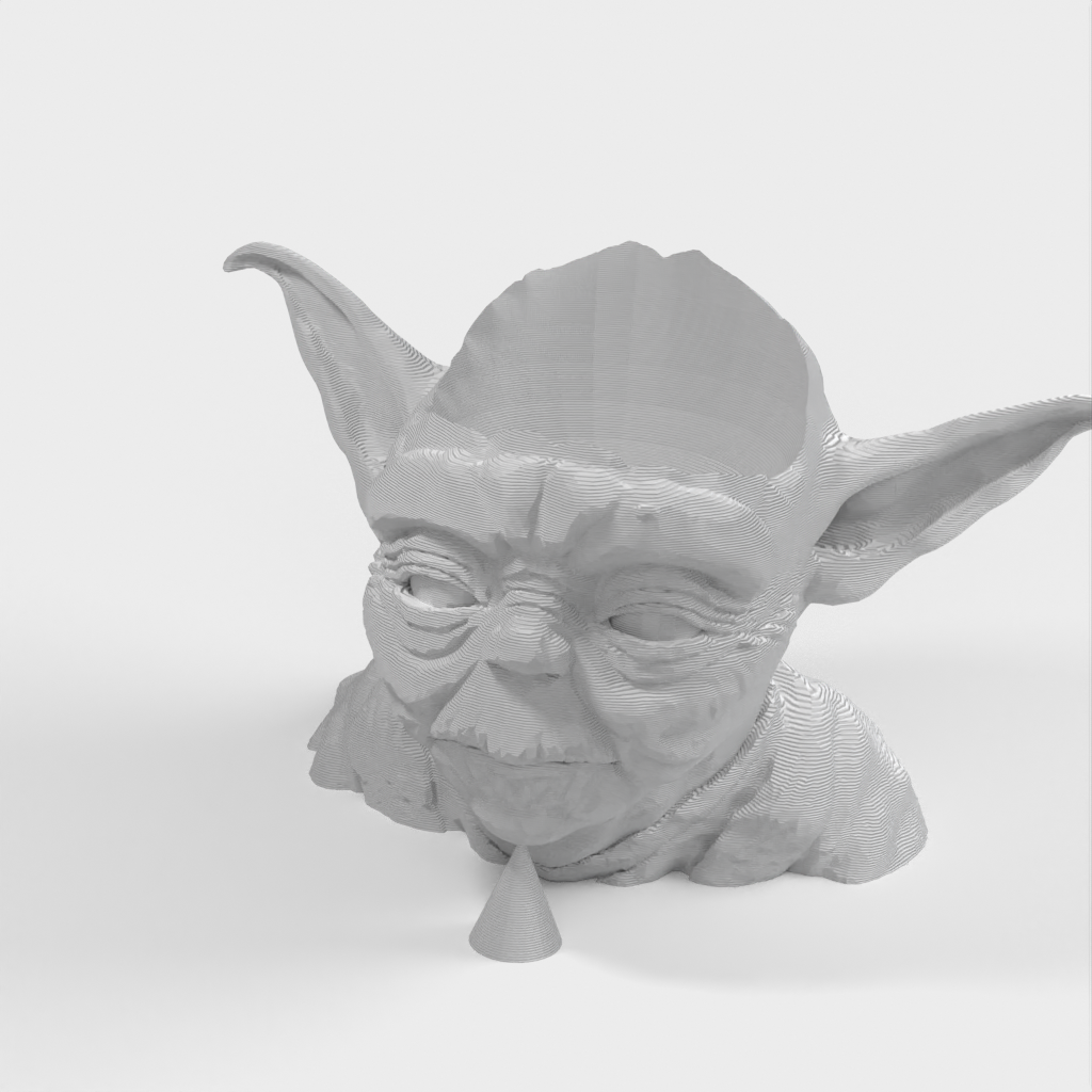 Yoda eierhouder met kinsteun