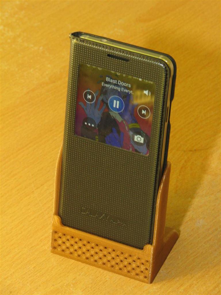 Verbeterde telefoonstandaard met geluid voor Samsung Galaxy Alpha