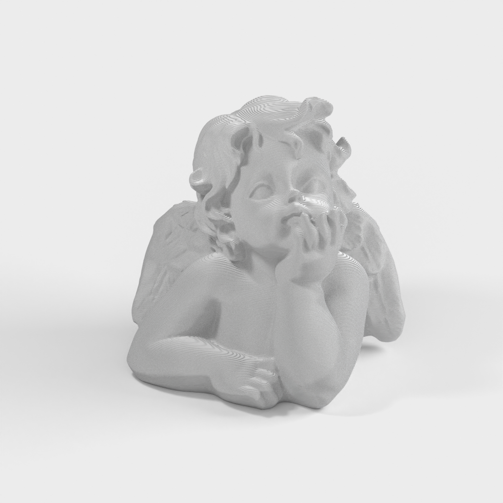 Dromende engel - 3D-scan