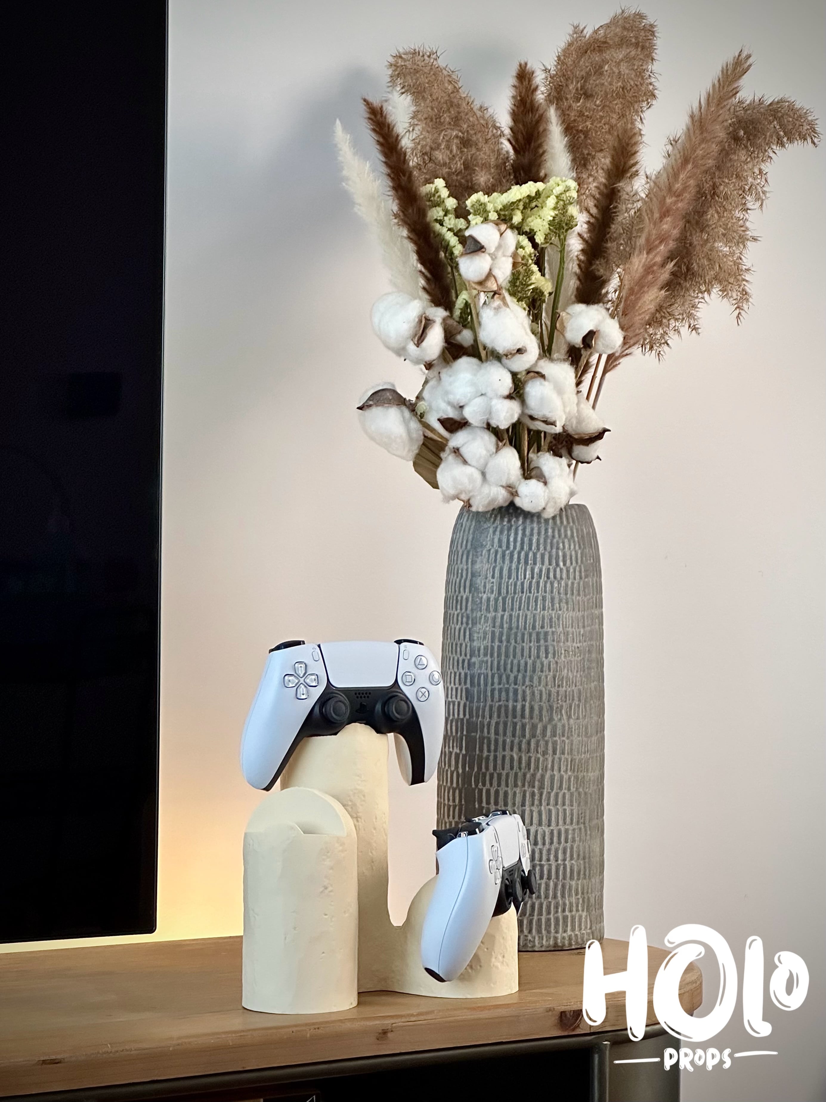 Moderne standaard voor drie PlayStation Xbox controllers