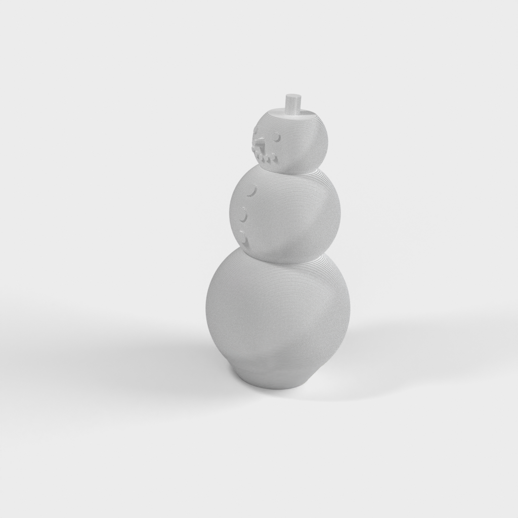 Aanpasbare modulaire sneeuwpop