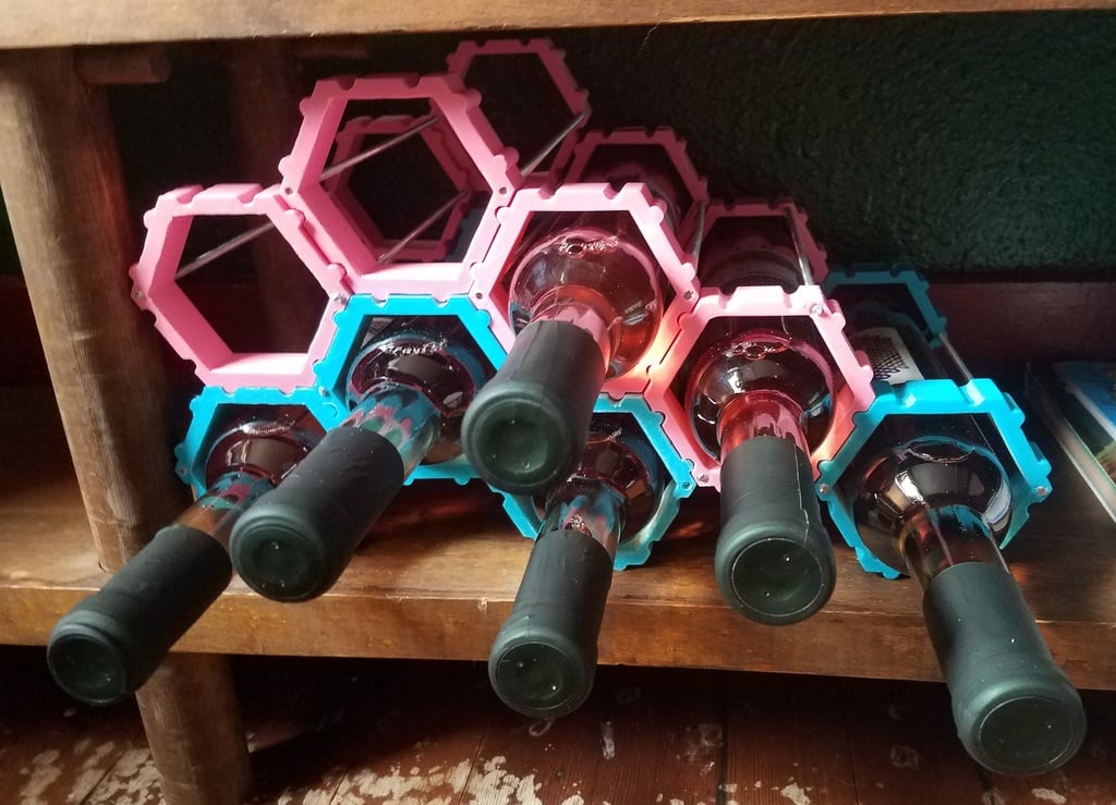 Modulaire wijnrek voor 375ml flessen