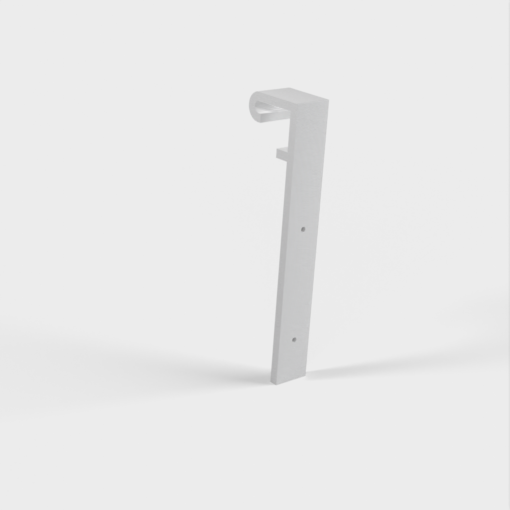 Raspberry Pi touchscreen montage voor Ikea Verberod plank