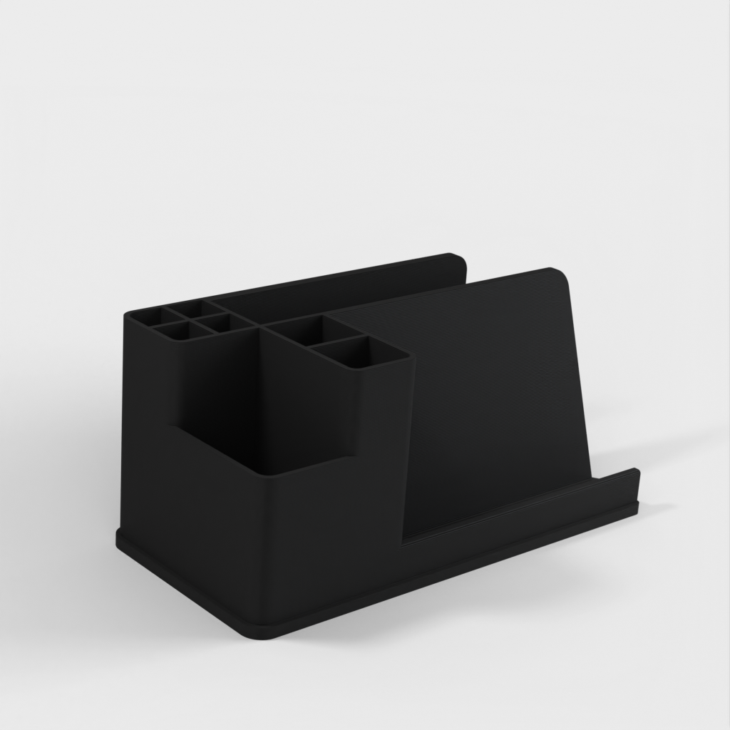 3D afdrukbare bureau-organizer