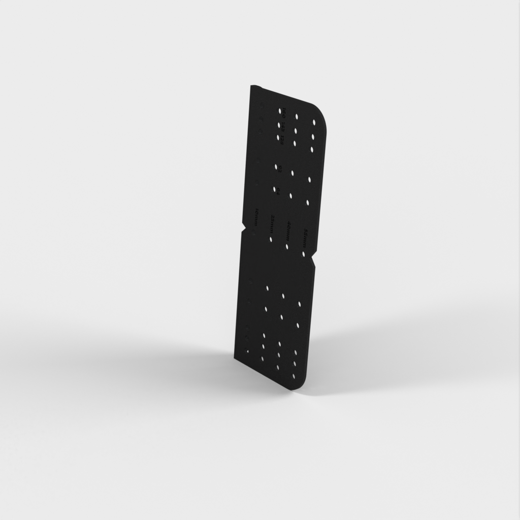 Ikea Bohrschablone / Boorgeleider voor een gatafstand van 160 mm