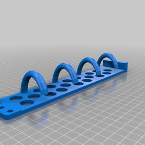 1U 19-inch kabelorganisatie voor serverracks